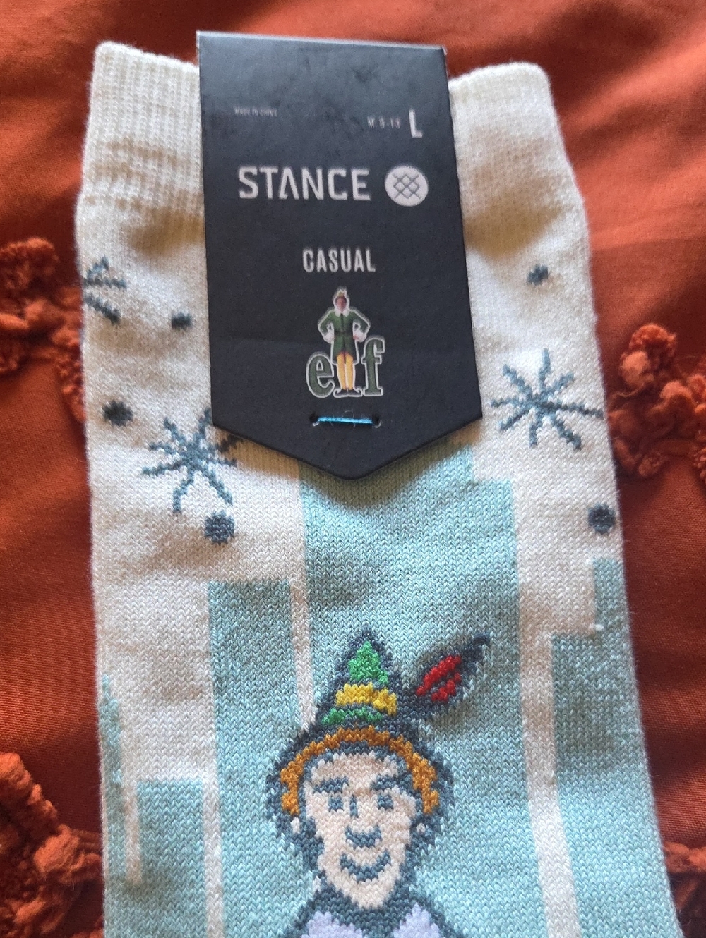 Stance Holiday Elf Crew Socks - Green & Yellow - Picture 2 of 5